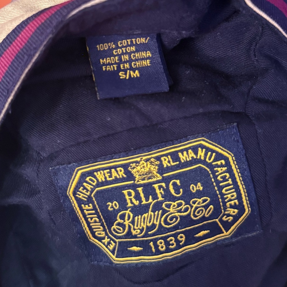 Vintage Rugby Ralph Lauren Drivers Cap - Picture 5 of 7